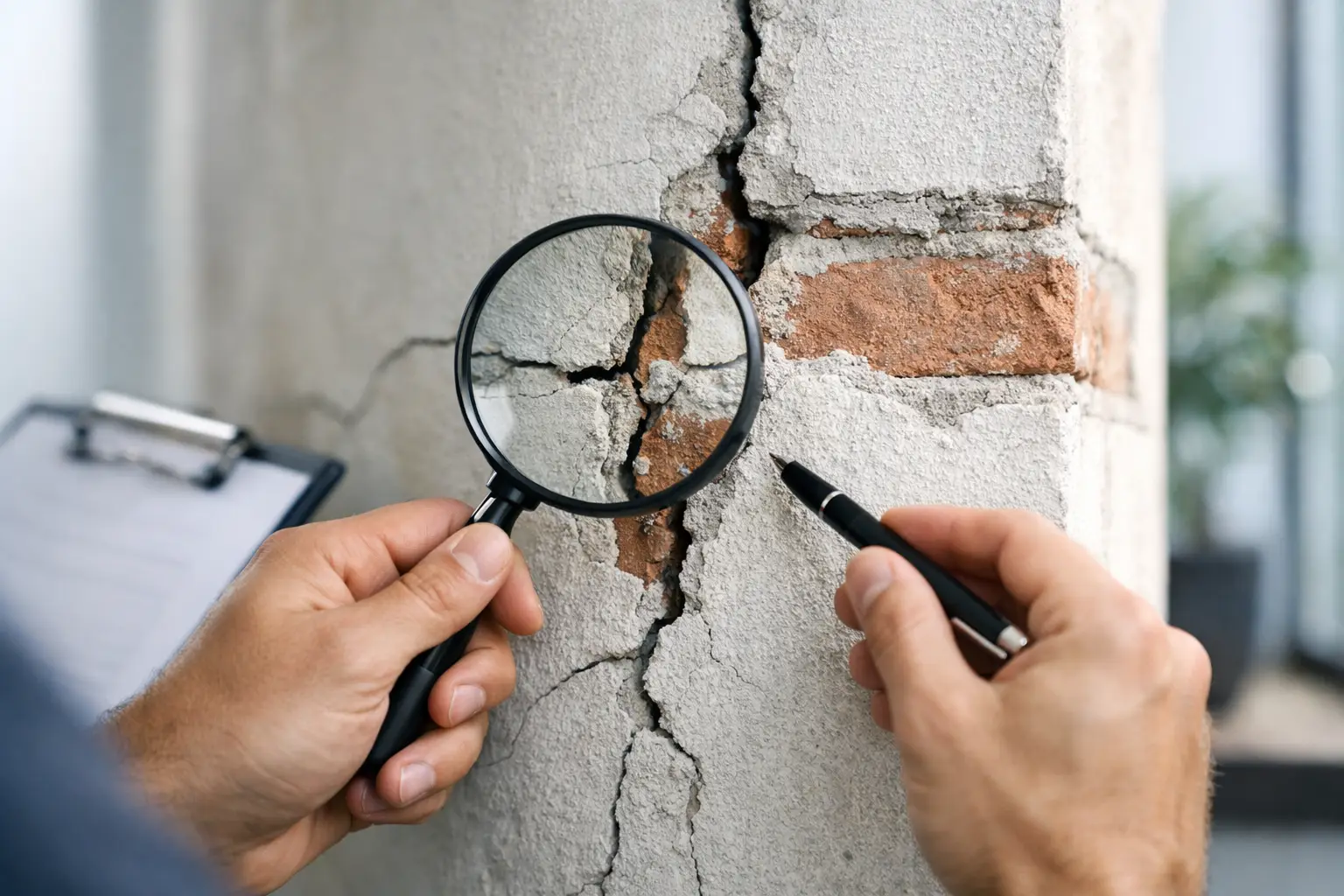 Risse im Mauerwerk beurteilen: Wann handeln?